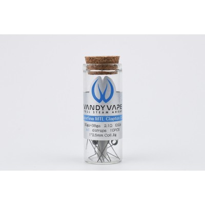 Vandy Vape Superfine MTL Clapton KA1 Prebuilt Coils Vandy Vape Superfine MTL Clapton KA1 Prebuilt Coils